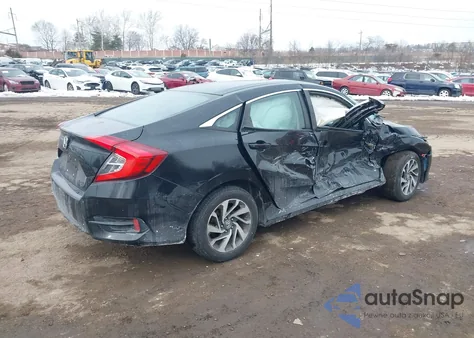 2016 Honda Civic Ex from USA, damaged, VIN 19XFC2F79GE223270